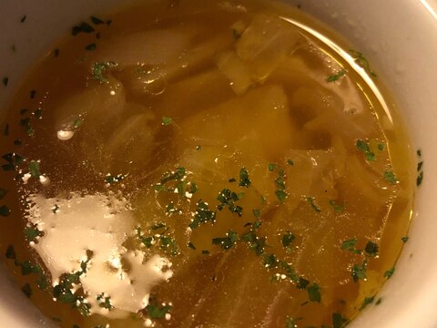 玉ねぎたっぷりスープ